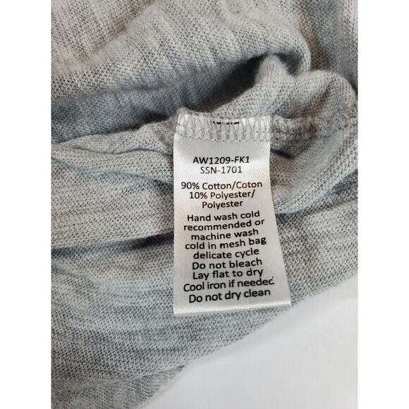 ATM Anthony Thomas Melilla Womens M/L Slub Cotton Crewneck Boyfriend Tee Relaxed - Picture 6 of 9